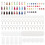 1Set Creatieve Sleutelhanger Kit Acryl + Rvs DIY Geschenk 2