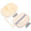 850ml Carrying Rope Portable Plastic Lunch Box (White) Lunch Box 8