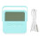1Thermomètre Digital Vert ABS Pour Réfrigérateur 1