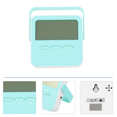 1Thermomètre Digital Vert ABS Pour Réfrigérateur 1