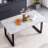150cm Imitation marble Dining Table Room Table 7