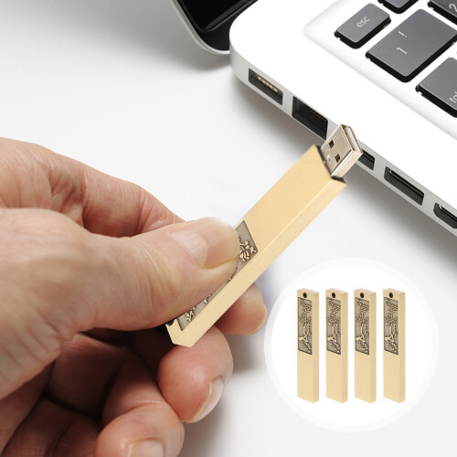 4Stk USB Schutzhülle Robust Zinklegierung 2