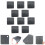 10 stof filter 90x90 mm voor desktop ventilator 5