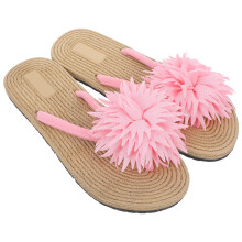 Flower Flip-Flops strandslippers vrouwen/ 37 (roze)