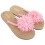 Flower Flip-Flops strandslippers vrouwen/ 37 (roze) 1
