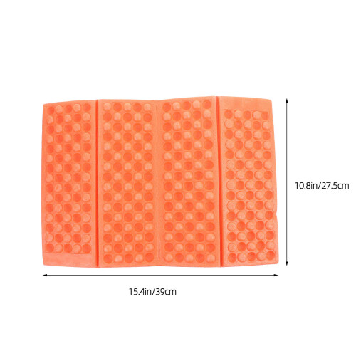 1Set Orange Multifunctional Waterproof Picnic Cushion Foldable Mat 1