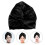 Satin Sleeping Bonnet Double Layer Soft Breathable Hair Cap For Women 10