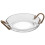 1set Vintage Glass Fruit Basket For Kitchen Dried Fruit Tray 2