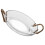 1set Vintage Glass Fruit Basket For Kitchen Dried Fruit Tray 9