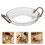 1set Vintage Glass Fruit Basket For Kitchen Dried Fruit Tray 3