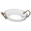 1set Vintage Glass Fruit Basket For Kitchen Dried Fruit Tray 8
