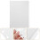 2 Books Book Organizer .00x15.00x0.10cm White 5