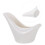 1Pc Durable Ceramic Milk Cup Sauce Dish for Home and Cafe 2
