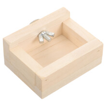 holz futtertrog für hamster und kleintiere