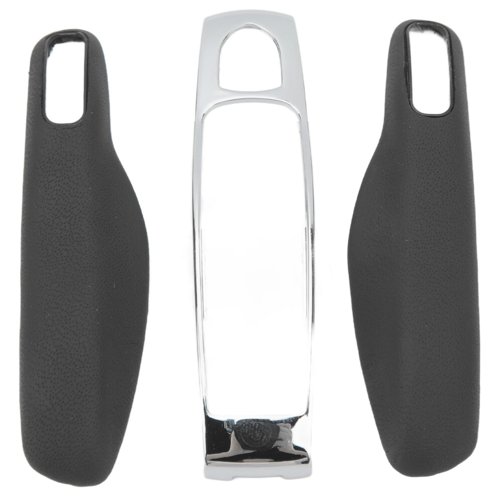 Leather Remote Key Shell For Porsche Panamera 2010-2016 Black 9401353346486
