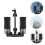 Compact Black Sponge Filter with Air Pump for Aquarium Use 4