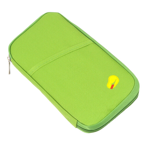 1St Multifunktionstravelbag Passhülle Id Kartenmappe Grün