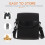 Schultertasche Für Draußen Schwarz 7