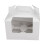 10 4- papier-muffin-box, dessertbehälter backwaren (weiß) 1