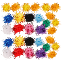 500 Stk. 20 Mm Plüschkugeln Pom Poms Für DIY Farben
