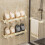 2Pièces Support Mural Beige, ABS, Perçage 10