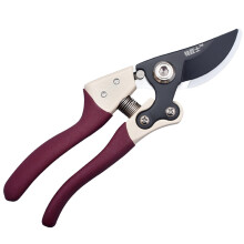 Garden Shears, Sharp SK-5 Carbon Steel Blade, Non-Slip Handle, Comfort Vine Shears, Rose Scissors, Ergonomic Plant Shears