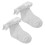 1 paar weiche Baumwoll-Babysocken mit Tüll, einfarbig, . L 7