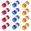 12St Aluminium Ventieldoppen Rood Auto Bescherming 1