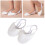 Ballerines Blanches À Demi-Semelle Pour Danse Moderne Latine 11