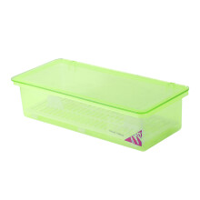 Transparente Küchenchopsticks Ablaufbox Mit Staubschutz Grün
