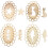 4 Pcs Embroidery Thread Organiser Sewing Storage Plate 2