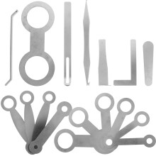 1Set Zilveren Muziekinstrument Reparatieset Voor Saxofoon En