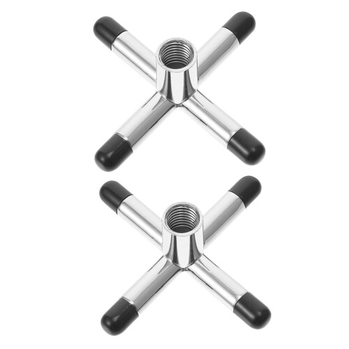 2St Pool Bridge Stick Houder, Metalen Billiards Cue Support 1