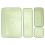 4Pcs Colorful Plastic Desk Organizer Drawer Boxes 8