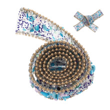 1 Rolle Selbstklebendes Strassband Crystal The Iron Bride