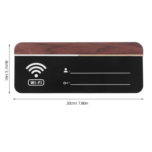 Signe WiFi En Pour Accueil Décoration 2