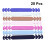 20Pièces Crochet Extension Masque Enfants Usage Couleurs Mix 9