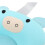 Floating Baby Bath Support Cushion Light Blue, Adjustable & Soft 8