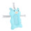 Floating Baby Bath Support Cushion Light Blue, Adjustable & Soft 16