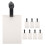 8Pièces Marqueurs Bagages DIY Transparent Mdf Pour Usage Quotidien 2