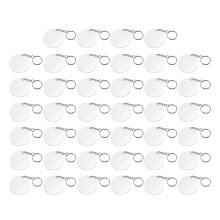 transparente scheiben, schlüsselanhänger diy basteln