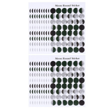 20 mond-thema siegel-aufkleber, hand-account-deko