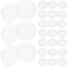120 runde befüllbare Kunststoffbälle, Multifunktions-Drehbälle für Partys