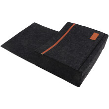 Felt Hängeregister Für Bett Bücher Zeitschriften Tablet (Dunkelgrau)