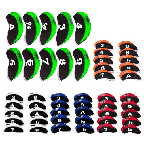 10 neopren-abdeckungen für und putter ( , ) 2