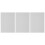 3Pcs Sublimation Blanks Metal Sheets Slate 10