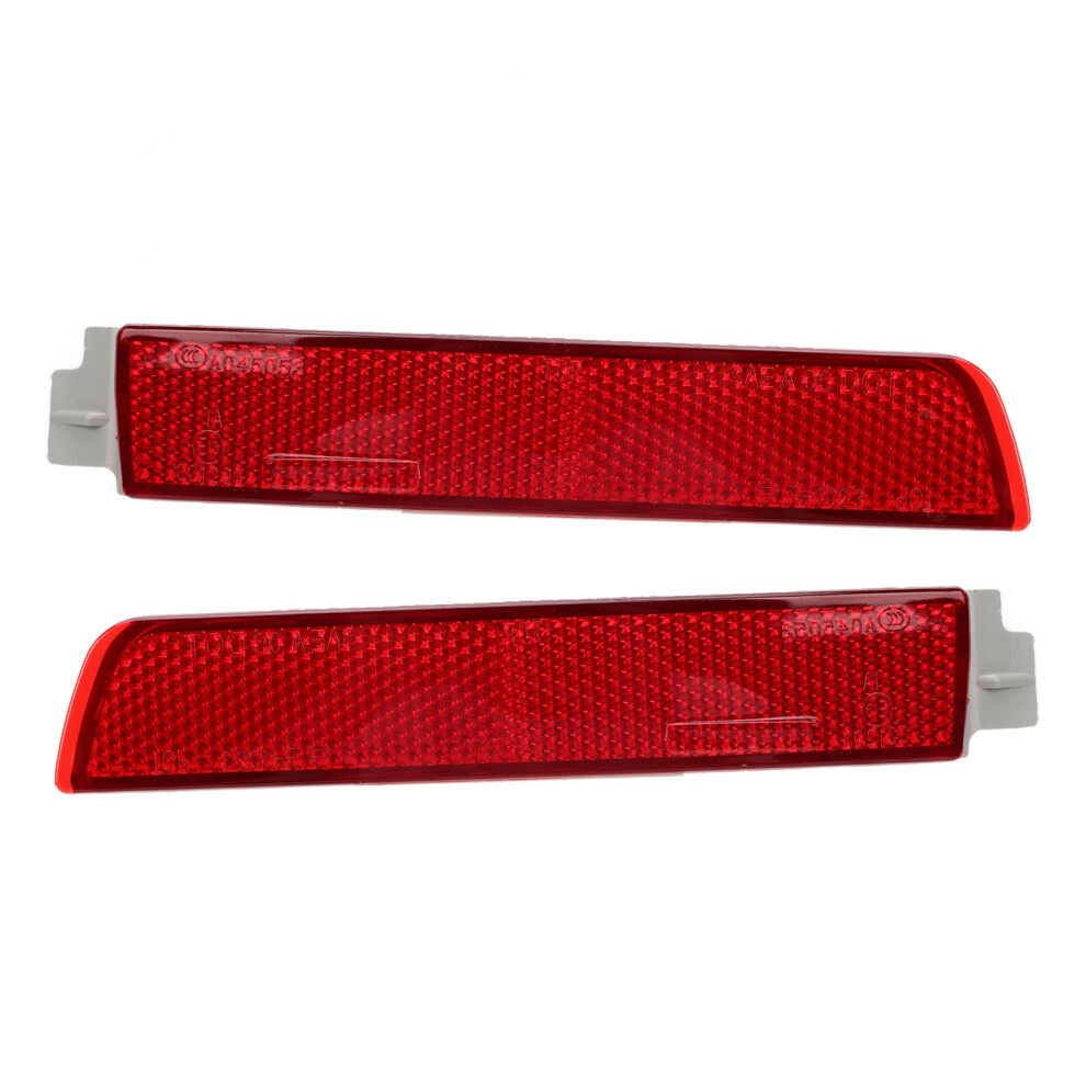 Infiniti Qx70 Fx35 Rear Bumper Reflectors Left & Right Smooth Finish Easy Fit 7891353349648