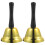 2Stk Retro Handglocken Tischglocken Servierglocken Rufglocken 2