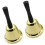 2Stk Retro Handglocken Tischglocken Servierglocken Rufglocken 6
