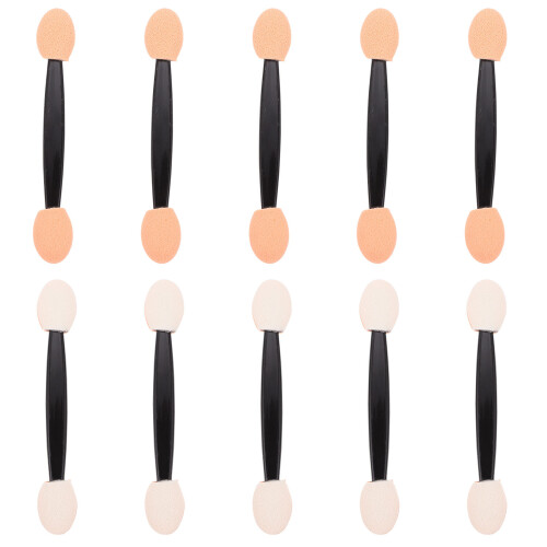100 professionelle doppelseitige lidschattenpinsel mit